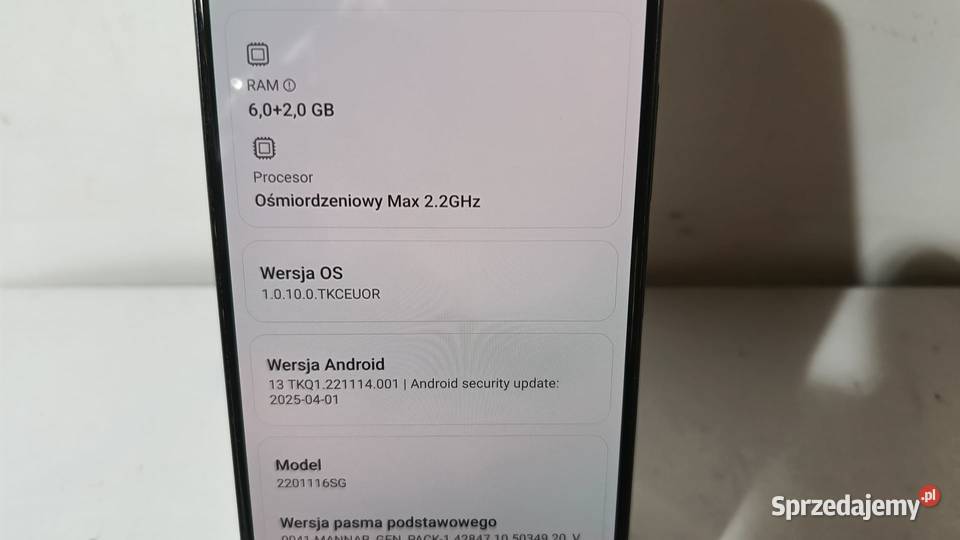 Smartfon Redmi Note 11 Pro 5G 6128GB śląskie