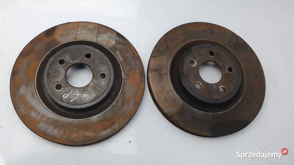 2 TARCZE PRZÓD GRAND CHEROKEE SRT 8 380MM sprzedam
