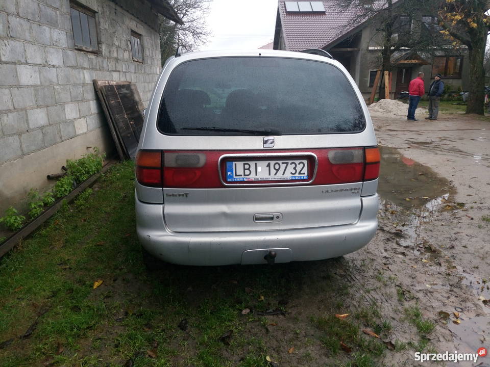 Seat Alhambra 19 Tdi uszkodzony silnik Biała Pierwsza
