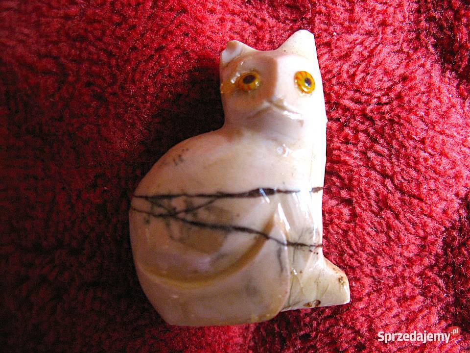 Kot malutki figurka beżowa 55 x 27 x 12 Siedlce sprzedam