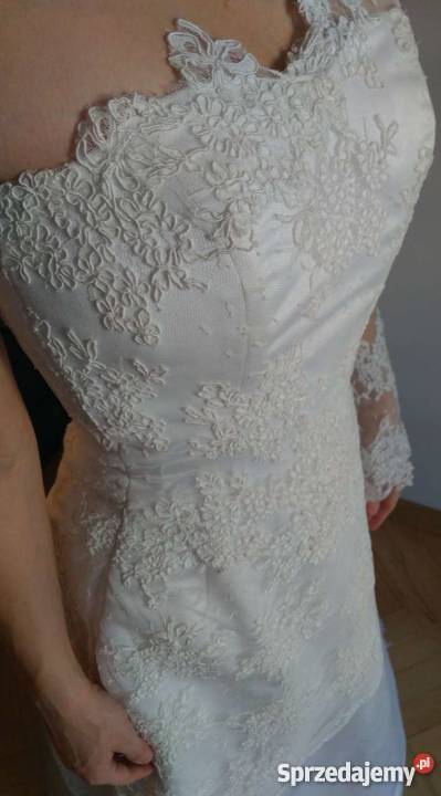 Nowa suknia ślubna koronka unikat Moda i Styl mazowieckie Warszawa