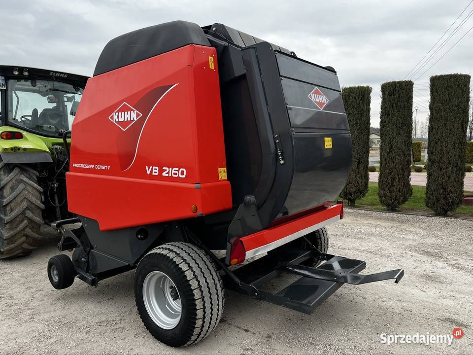 Prasa Rolująca Pasowa Kuhn VB 2160 Rotor nieuszkodzony Niedrzwica Duża