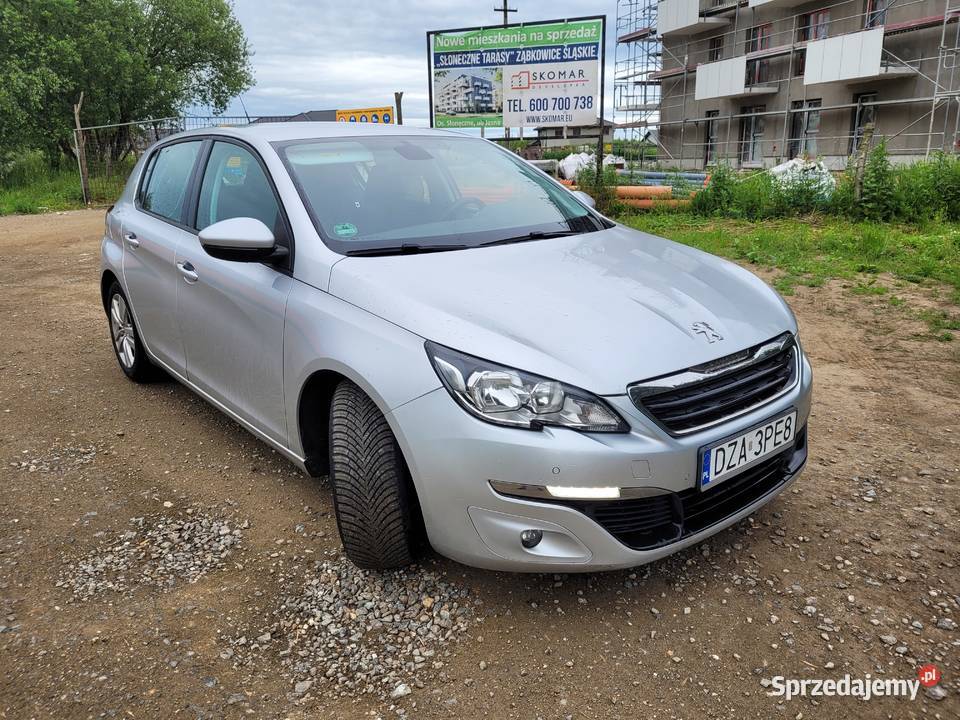 Peugeot 308t9 16 benzyna Sprzedam światła LED Ząbkowice Śląskie