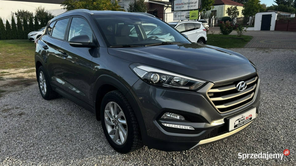 Hyundai Tucson Pierwsza rej 2017 Salon Polska ABS Nowe Iganie