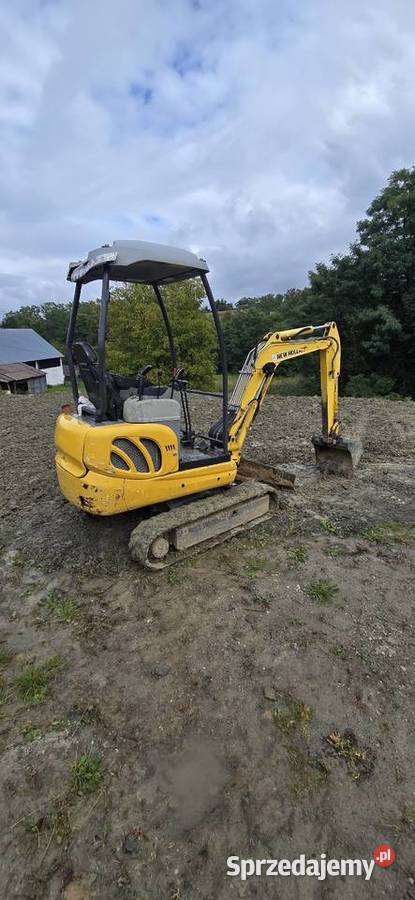 Minikoparka Holland e 18 r z 2008 roku 2300mtg Marcinkowice