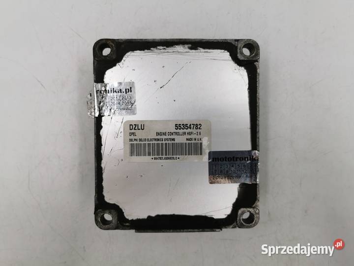 Sterownik Silnika Opel Zafira A 16 16v 55354782 Wyszków