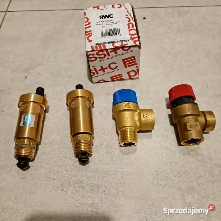 Zawory bezpieczeństwa i odpowietrzniki Niedrzwica Duża sprzedam