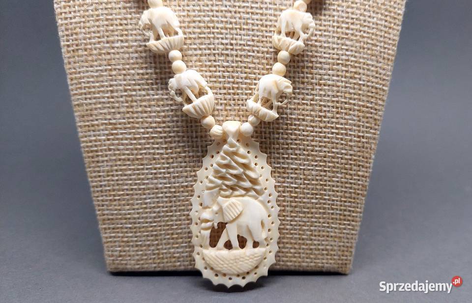 Naszyjnik ze słoniami Lublin