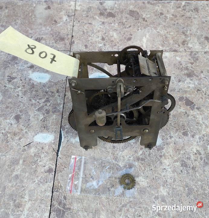 807 Mechanizm starego zegara ściennego Kienzle sprzedam