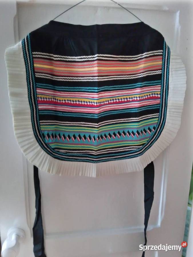 Fartuszek wzór Meksykański lata 60 kujawsko-pomorskie Nakło nad Notecią