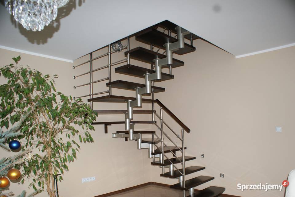 Schody metalowe CORA model Mix 220 vertical L90 Kościan sprzedam