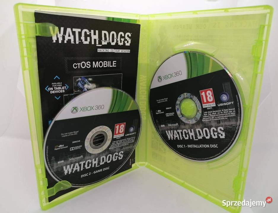 Gra Watch Dogs Xbox 360 Elbląg