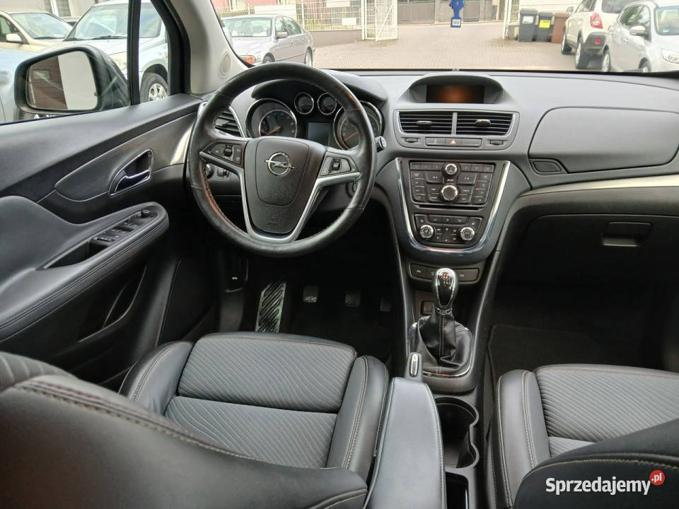 Opel Mokka 14i TURBO 4X4 xenon alufelgi półskóry reflektory ksenonowe Gryfino
