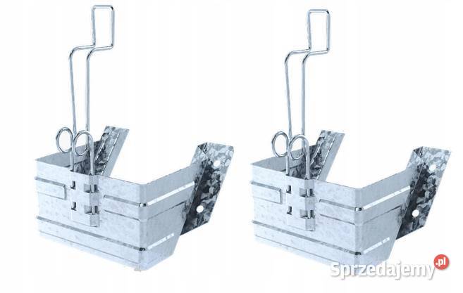 2 x Uchwyt klina pod koła blokada 160 mm G46 Kliny, najazdy, podpory łódzkie