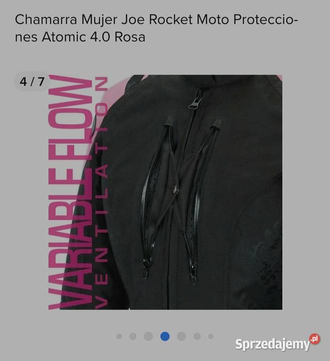 Kurtka motocyklowa damska Joe Rocket Atomic 40 Łańcut sprzedam