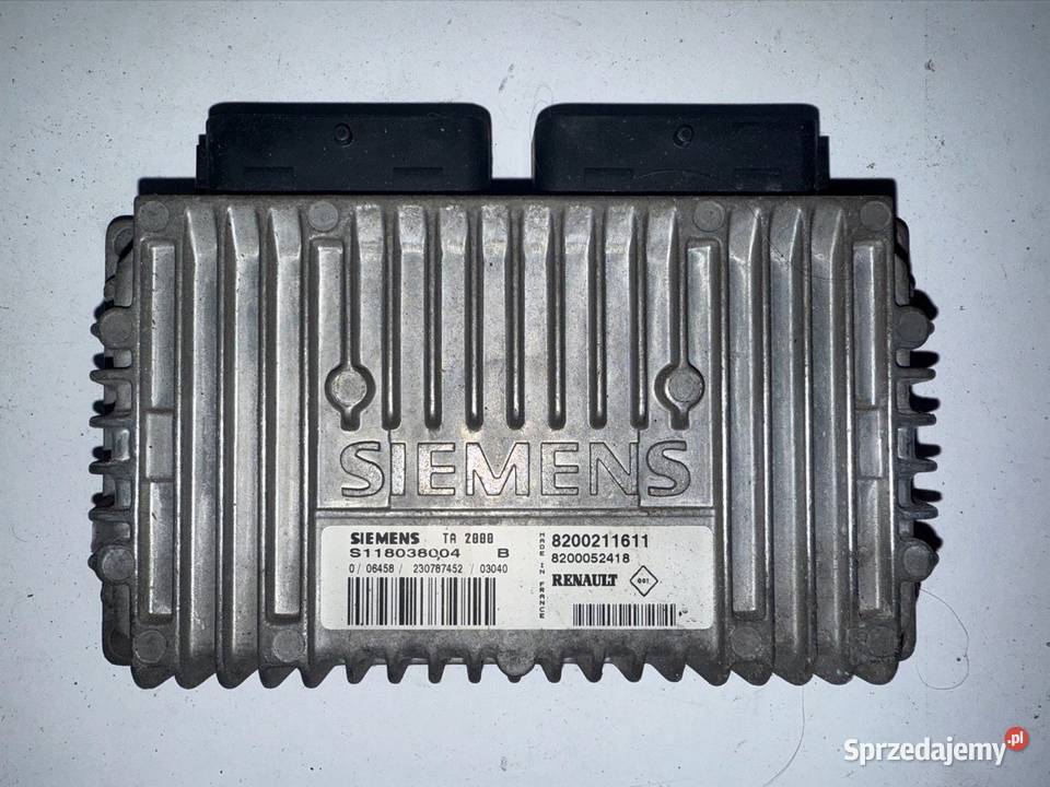 LAGUNA II 20 STEROWNIK ECU SILNIKA 8200211611 Ostrów Wielkopolski