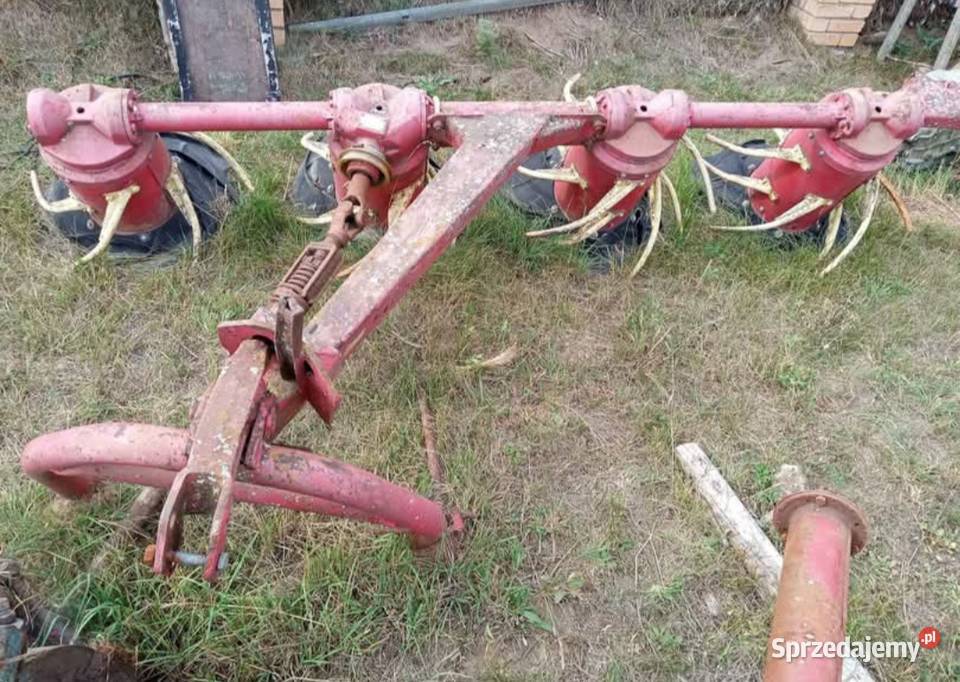 Zgrabiarka do trawy Kuhn KF4 32m przewracają nieuszkodzony Rolnictwo podlaskie Suwałki