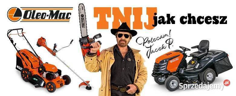 OLEO MAC BCF 550 PROFI KOSA SPALINOWA PLECAKOWA Opalenica