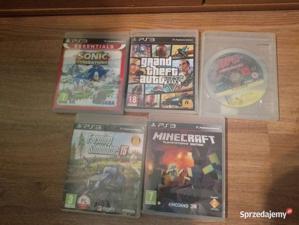 Sprzedam konsole 3 Sony Playstation 3 Mrągowo