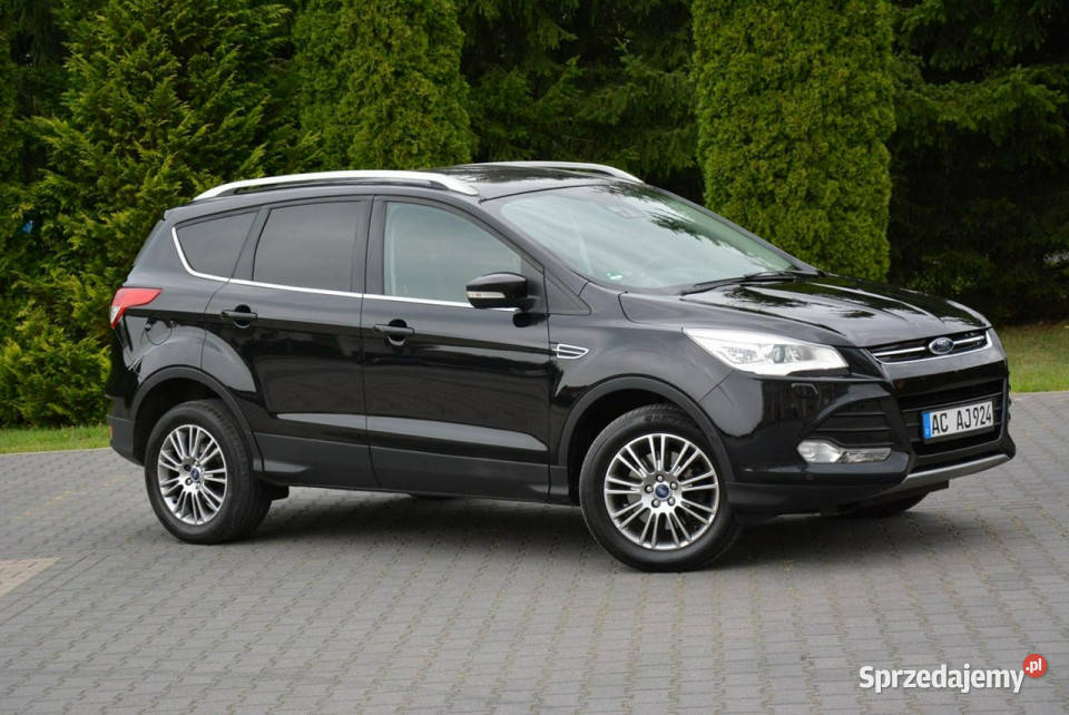 Ford Kuga Panorama AWD Skóry BiXenon Ledy Sony elektrycznie ustawiane fotele mazowieckie Ostrów Mazowiecka sprzedam