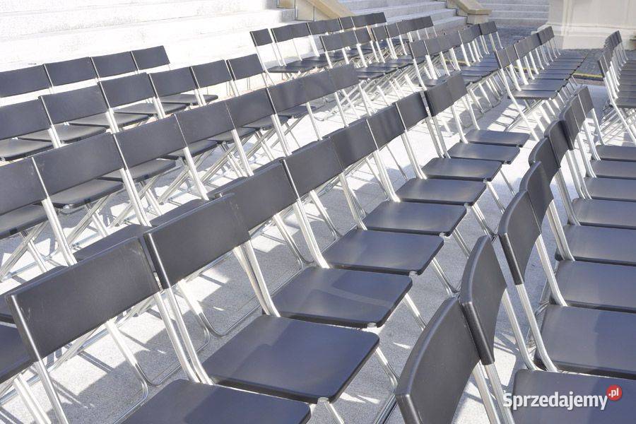 krzesła składane wynajem 1000 transport montaż Lublin sprzedam