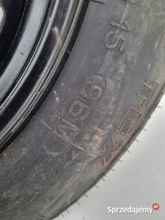 KOŁO DOJAZDOWE Volvo 940 740 dojazdówka 12590 Średnica 15"