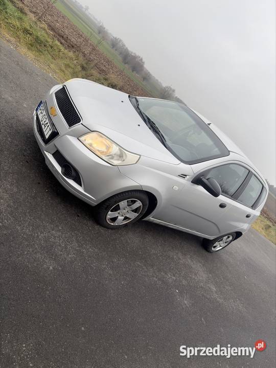 Chevrolet Aveo 12 2008 salon polska blokada skrzyni biegów wielkopolskie