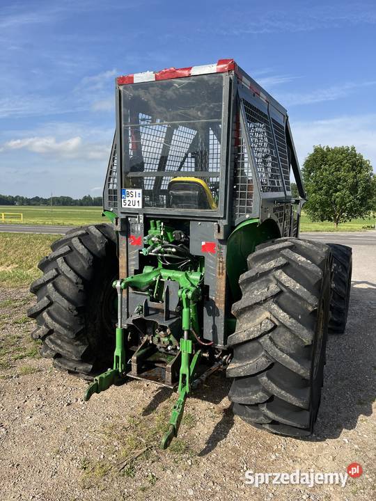 JOHN DEERE 5100M FORESTRY ORYGINALNA ZABUDOWA podlaskie sprzedam