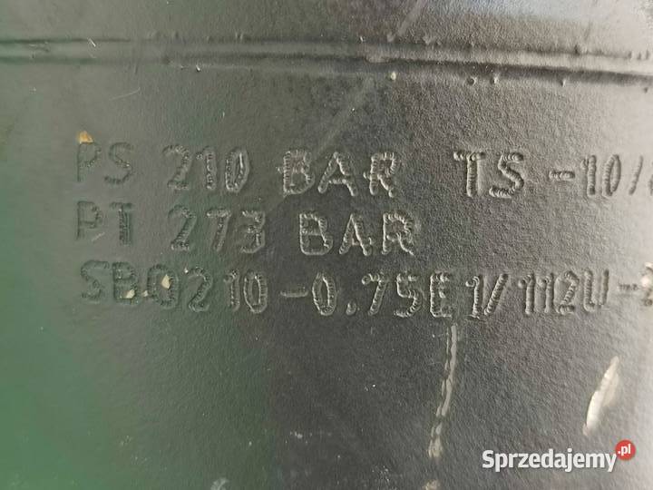 Akumulator hydrauliczny 3041937 HYDAC SBO210 Wilkowo