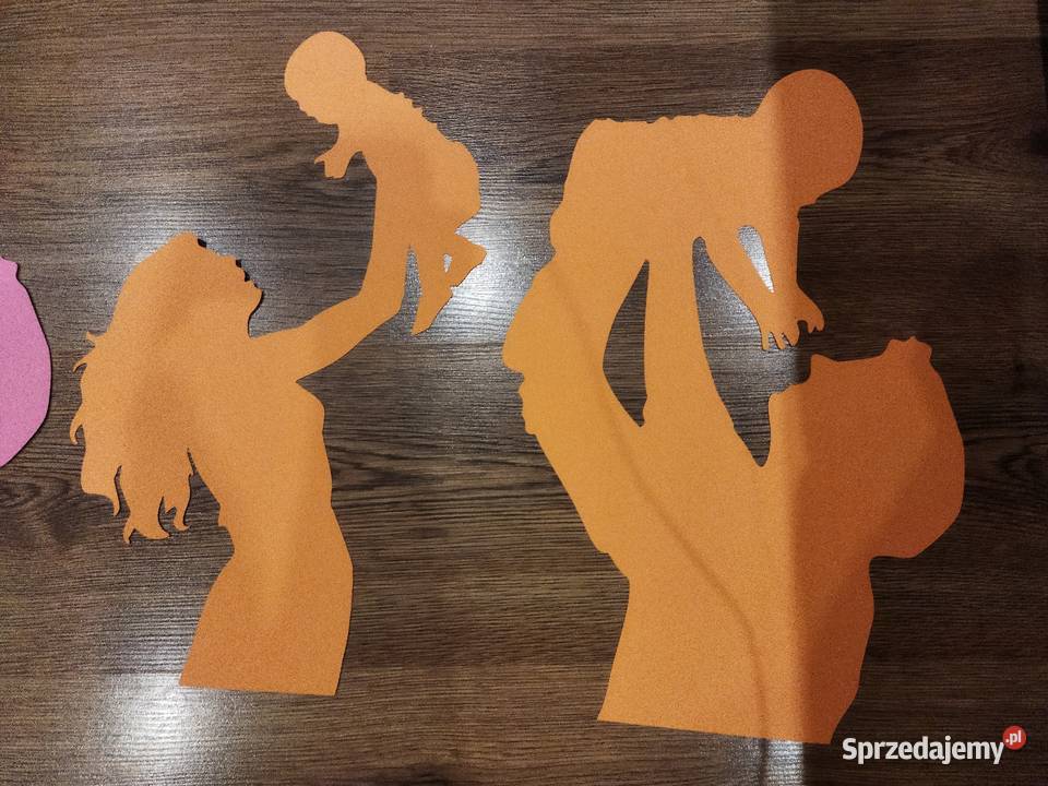 Dzień mamy i taty dekoracja z papieru Artykuły szkolne Nowy Sącz