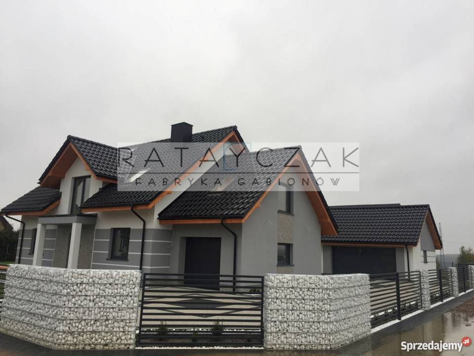 Gabiony Gabion 220x200m Ogrodzenie Gabionowe