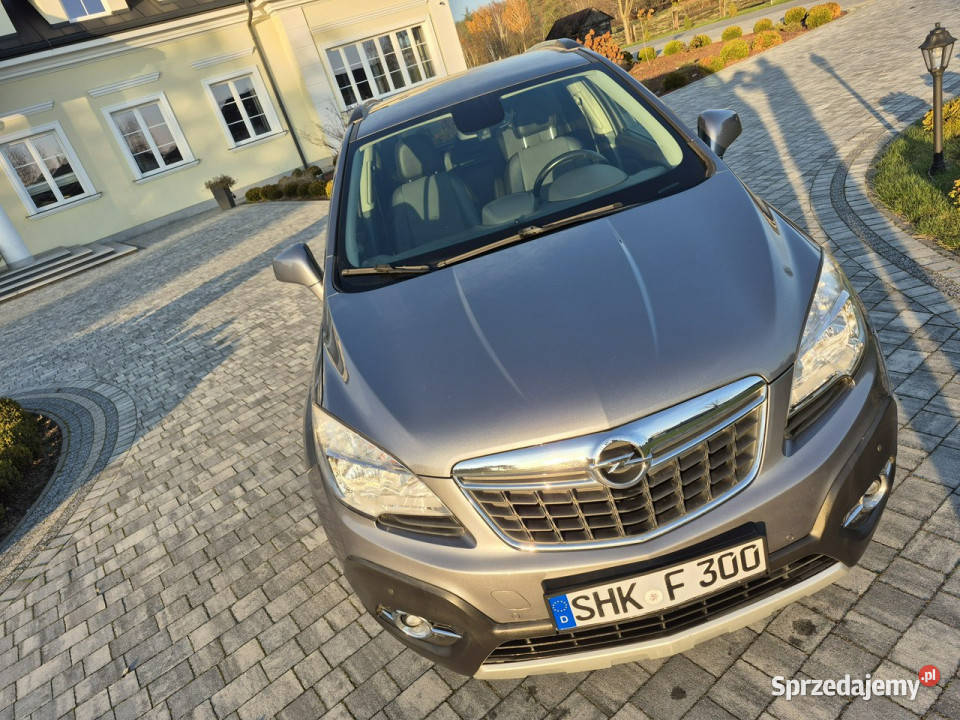 Opel Mokka benzyna półskórka navi kamera 14 aluminiowe felgi lubelskie Drelów