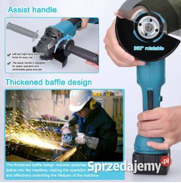 Szlifierka kątowa akumulatorowa 125 mm M14 podkarpackie