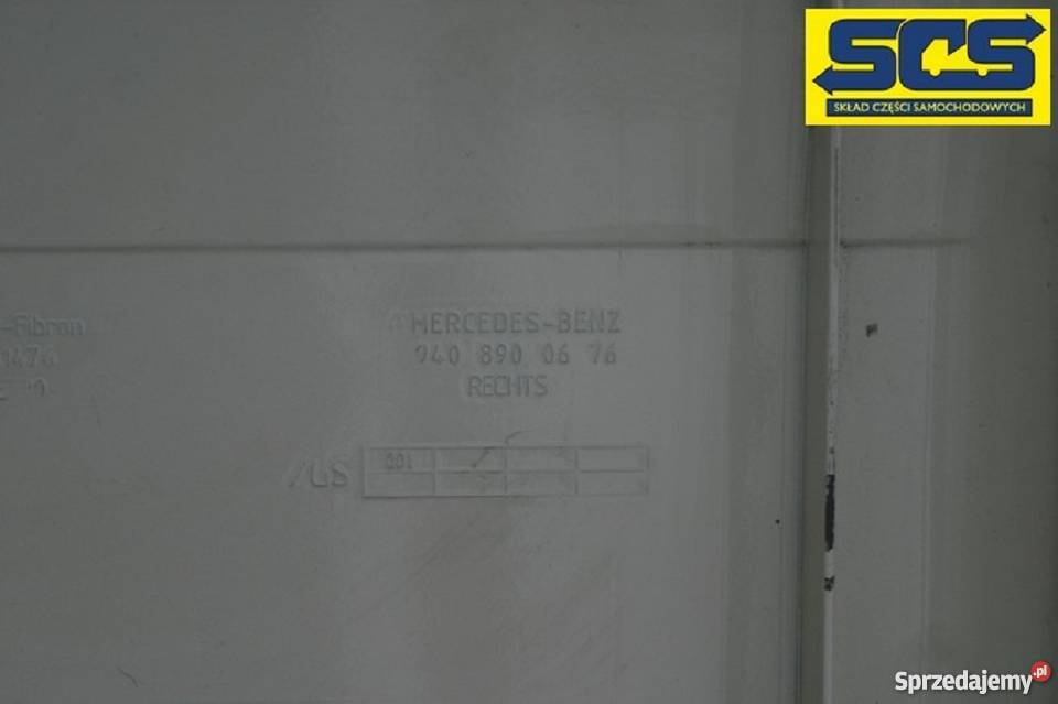 MERCEDES AXOR KLAPA PRAWEGO SCHOWKA 9408900676