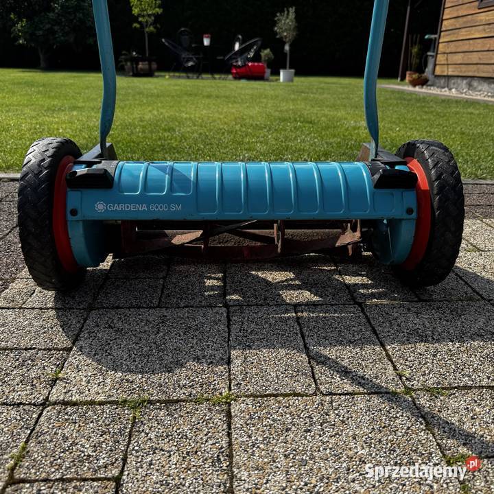 Bębnowa rotacyjna kosiarka ręczna Gardena 6000SM Pozostałe