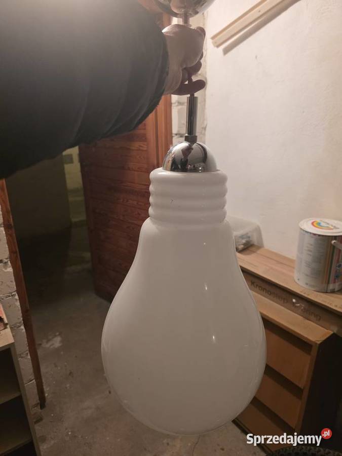 Lampa w kształcie żarówki Dom i Ogród wielkopolskie Chodzież