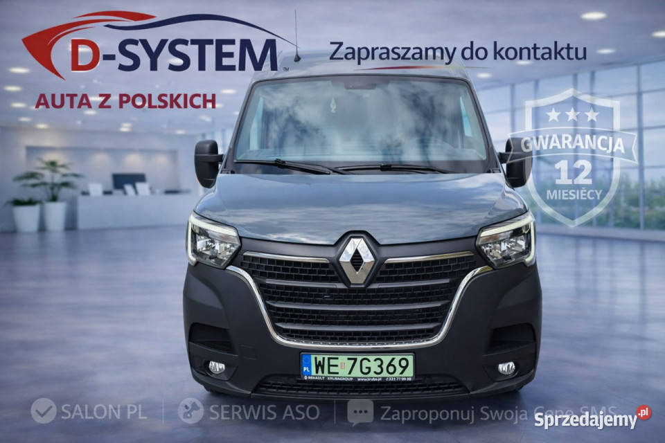 Renault Master 2023r LONG Furgon fvat SUPER STAN Renault Motoryzacja