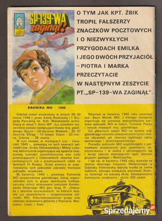 KAPITAN ŻBIK GDZIE JEST JASNOWŁOSA 1978 Łódź