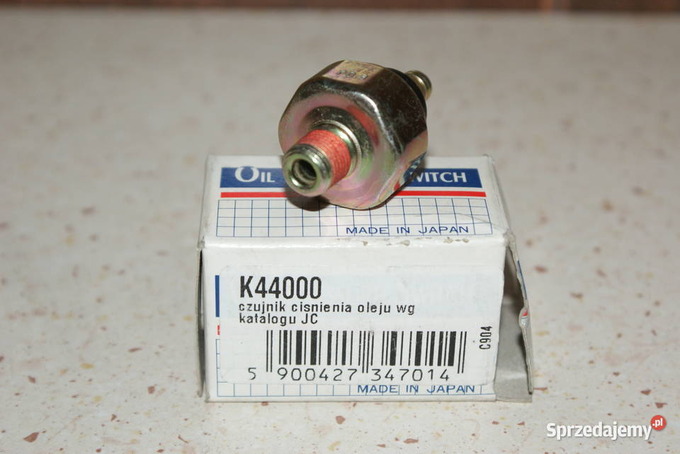 K44000 Czujnik ciśnienia oleju (0,4bar; 1 pin; czarny