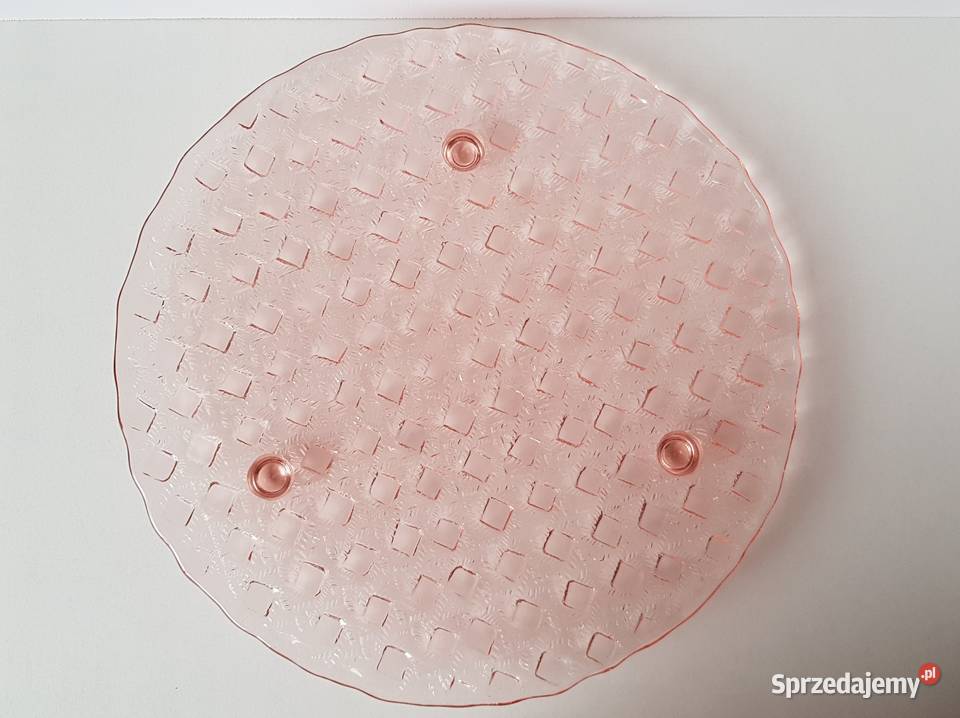 Patera 6 talerzyków Kratka Plecionka Ząbkowice Porcelana i szkło Dąbrowa Górnicza sprzedam