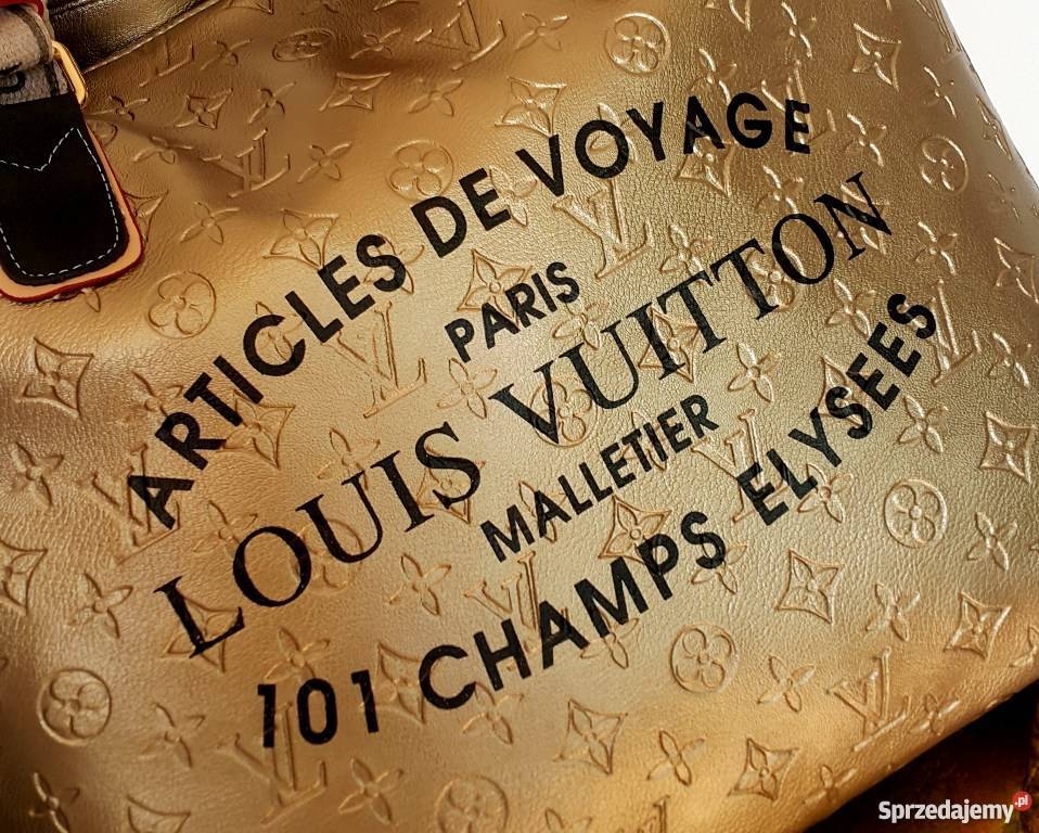 TOREBKA LOUIS VUITTON WOREK LV VOYAGE WYTŁACZANA Bydgoszcz