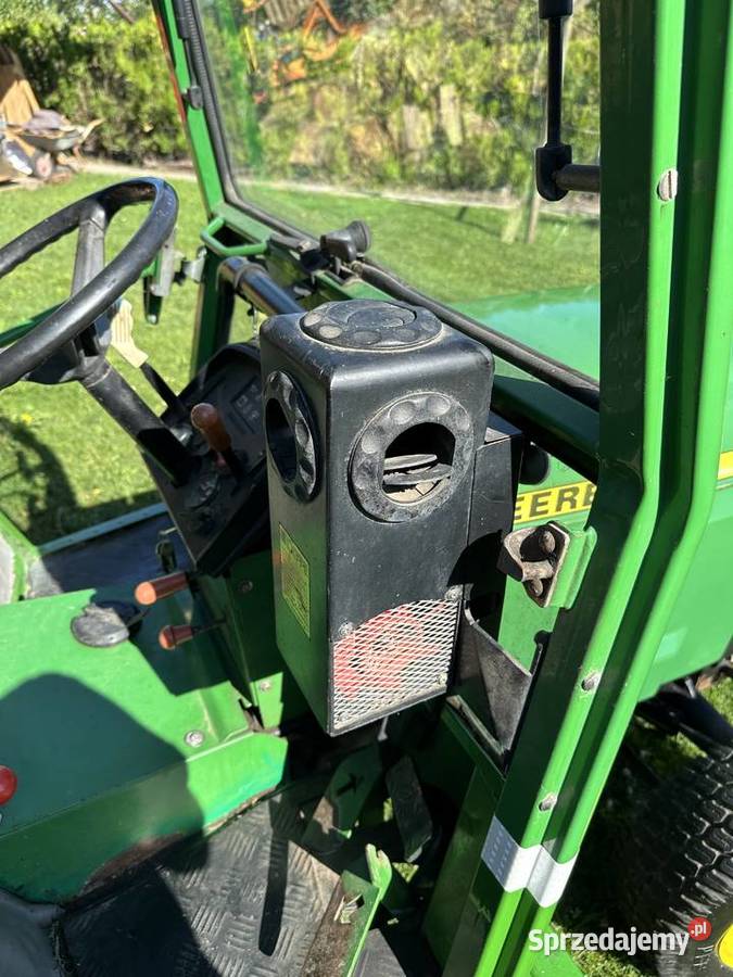 John deere 955 z ogrzewaną kabiną 34 mini Kabina Ciągniki Kościan