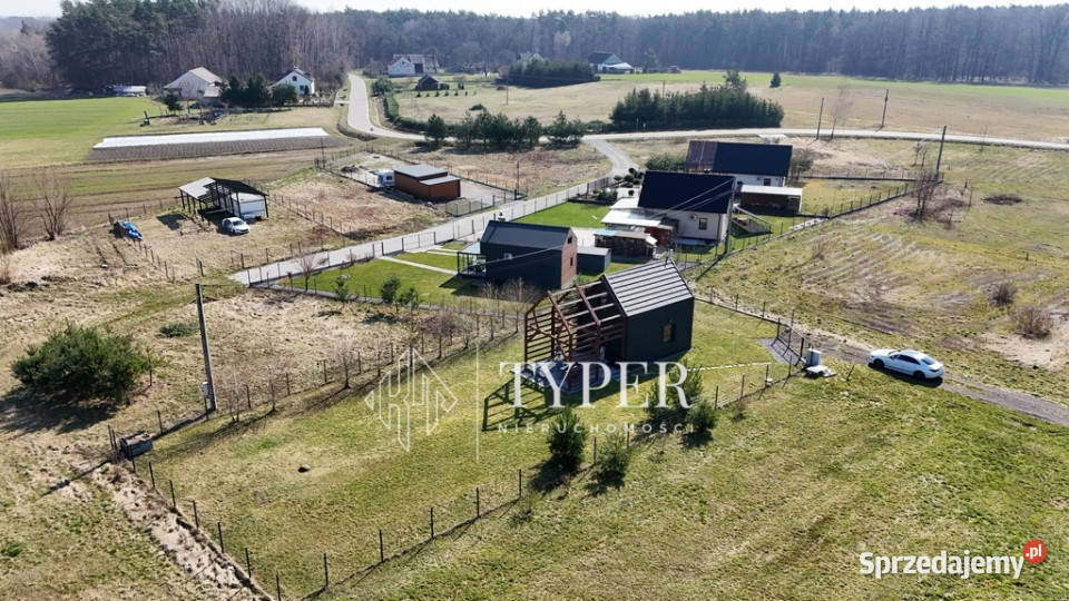 Domek rekreacyjny całoroczny na sprzedaż utwardzona Radgoszcz