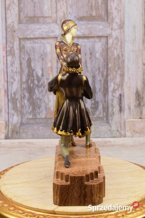 Demetre Chiparus Style Everlasting Love Para małopolskie Kraków