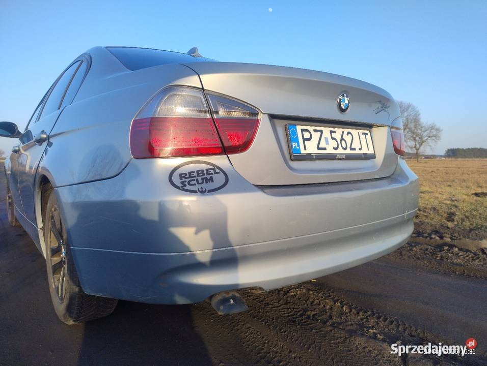 BMW 318D E90 122 SEDAN 2006 elektryczne lusterka wielkopolskie Mosina