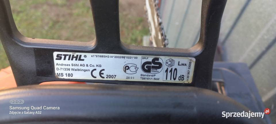 Stihl ms 180
