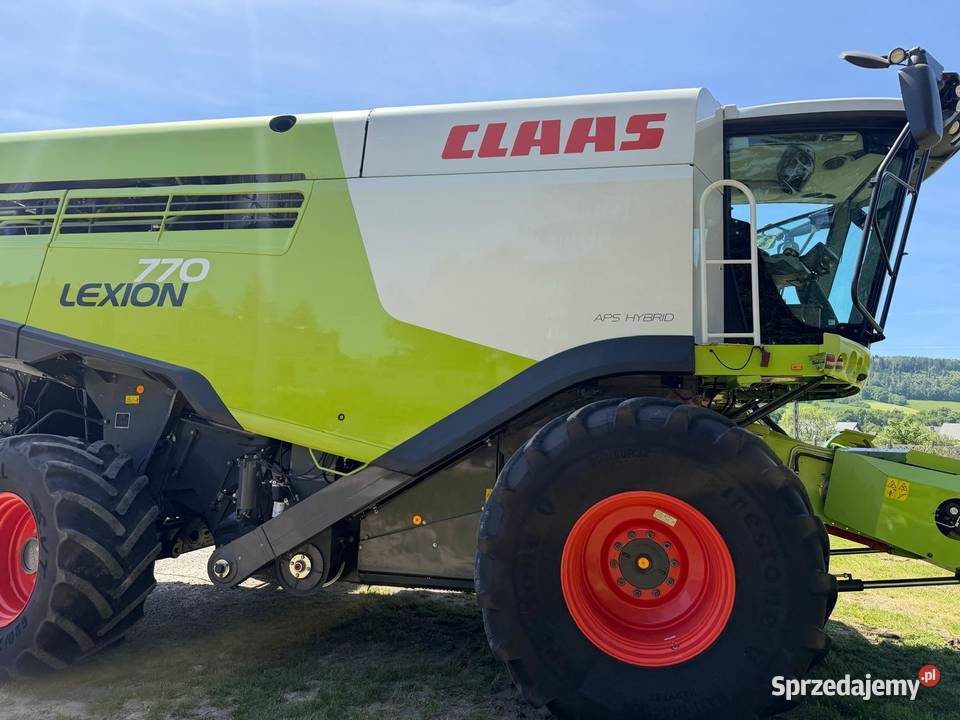 Kombajn zbożowy Claas Lexion 770 heder V1050 Nowa Ruda