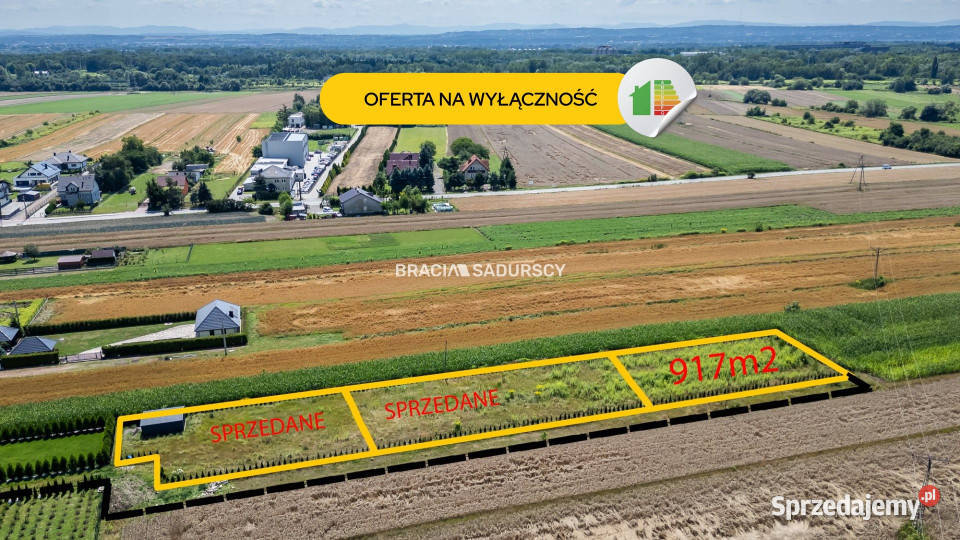 Grunt 917m2 Kraków Sprzedaż