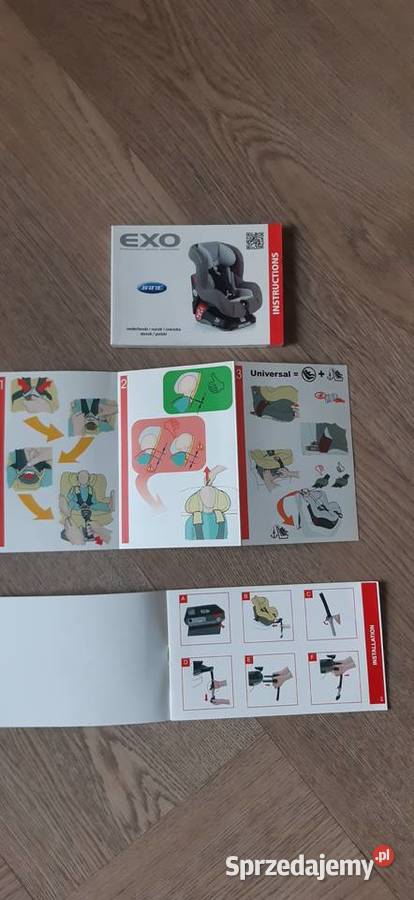 Fotelik samochodowy Jane Exo Isofix Coffee 918 9 - 18 kg Warszawa