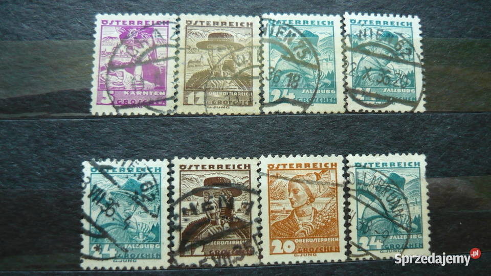 Znaczki Austria Myszków